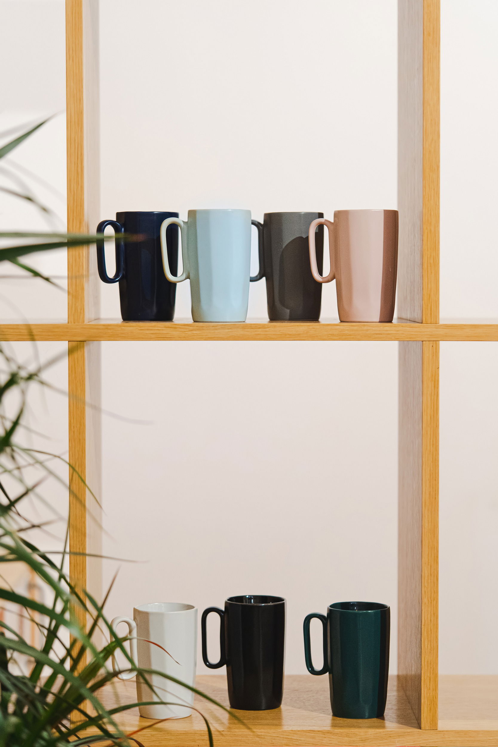 VIALLI DESIGN Fuori 250 ml 2 ks. růžové - keramické hrníčky