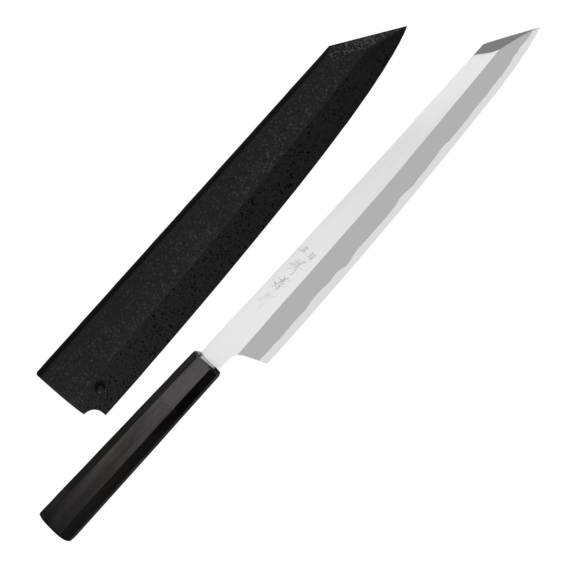 SAKAI TAKAYUKI Hien 27 cm - nóż japoński Yanagiba ze stali wysokowęglowej z etui