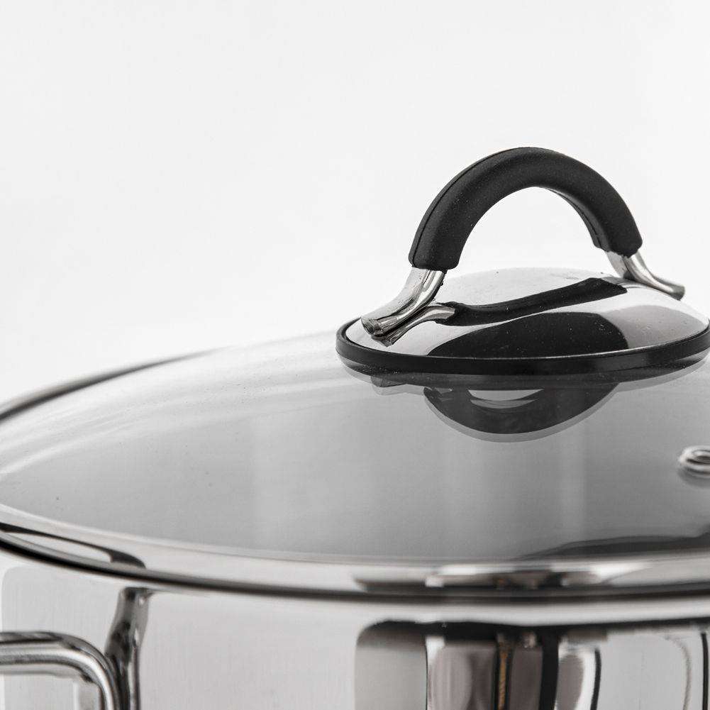 Garnek ze stali nierdzewnej z pokrywką DALIE STEEL 1,8 l