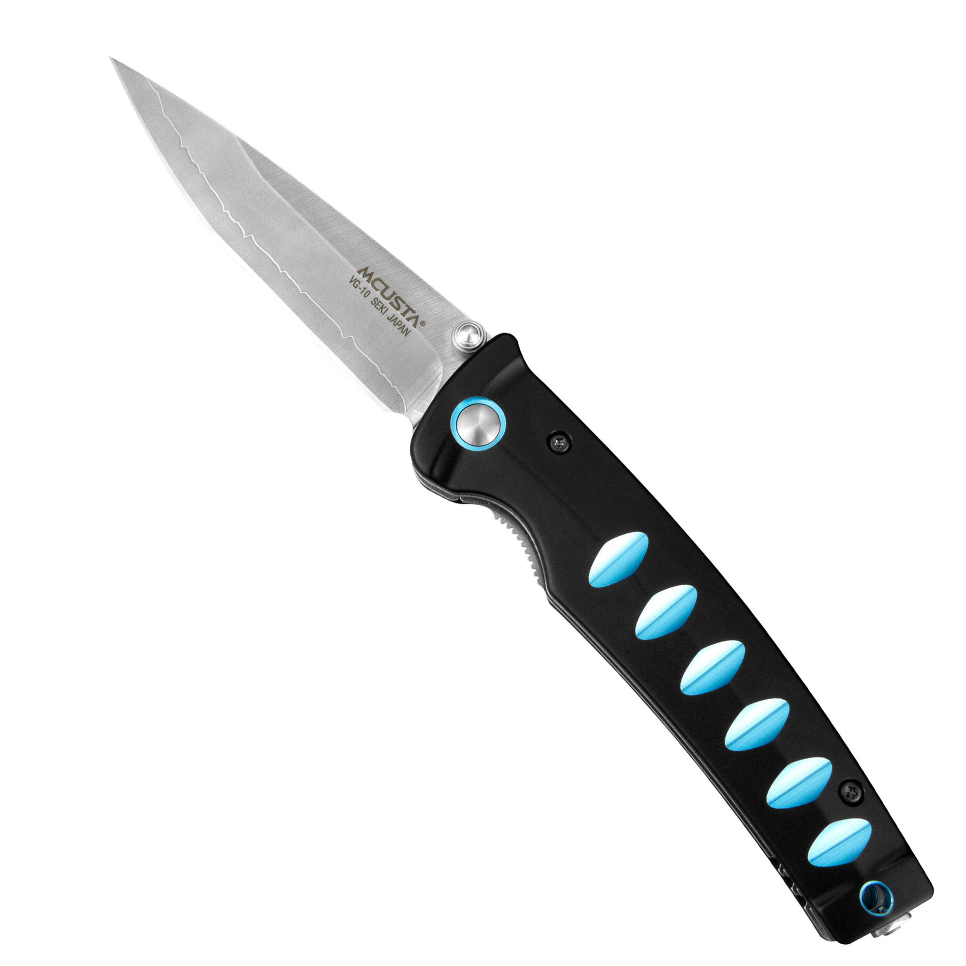 MCUSTA Katana 8 cm - japoński nóż survivalowy składany ze stali nierdzewnej
