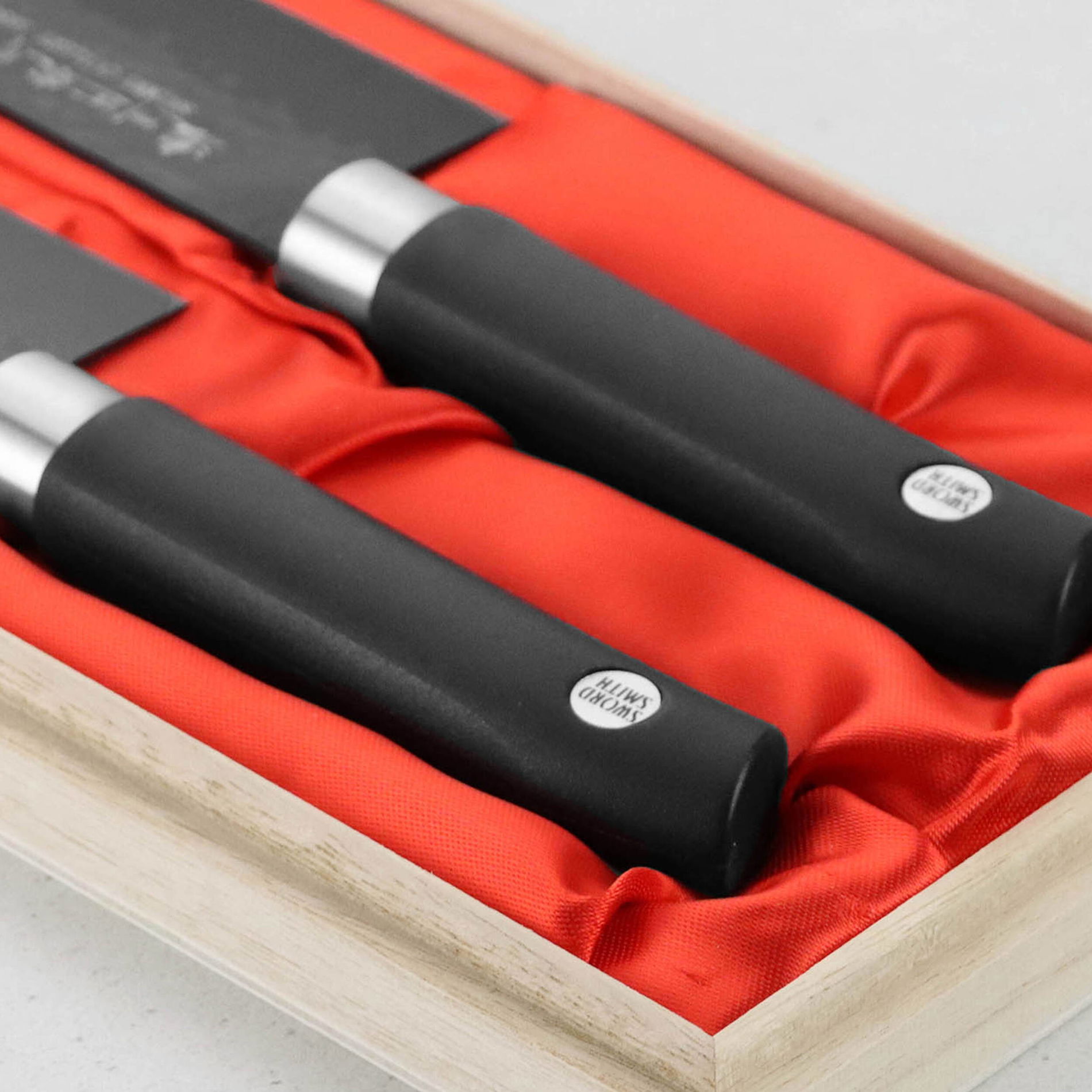 SATAKE Swordsmith Black 2 ks - kuchynské nože z nehrdzavejúcej ocele