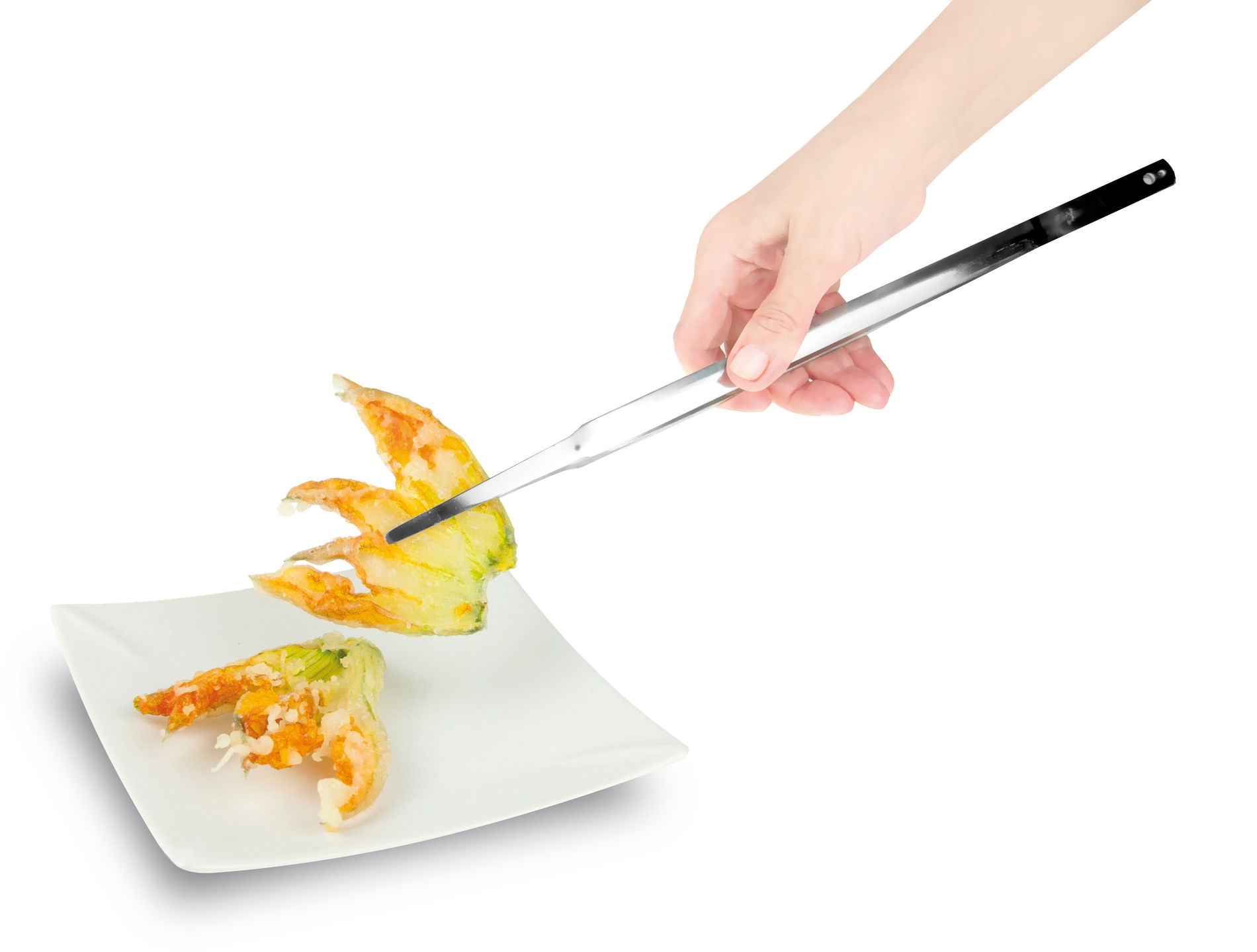 Univerzální kuchyňské kleště IDEALE GOURMET z nerezové oceli 32 cm