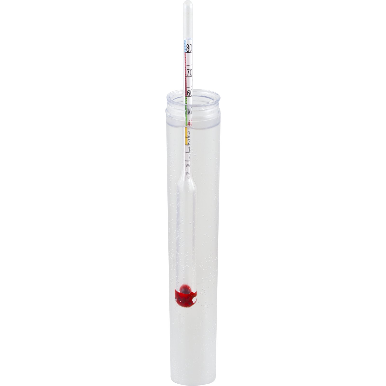 BROWIN Alkoholmeter Small 16 cm - alkoholomer s odberovou rúrkou