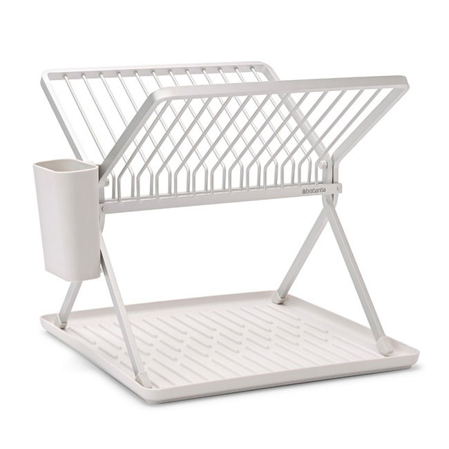 BRABANTIA Clean 44 x 33,5 cm sivá - hliníkový sušiak na riad