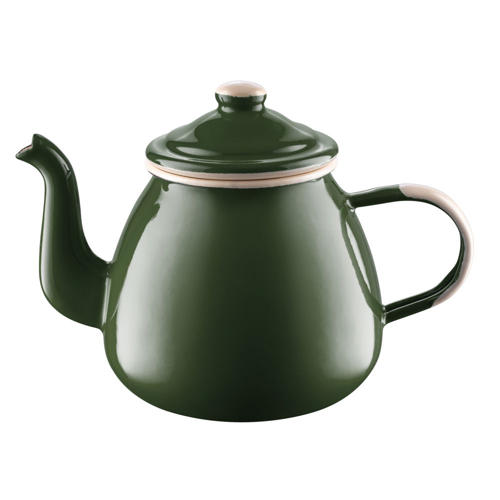 Čajová kanvica / Smaltovaný hrniec OLKUSKIE WYROBY EMALIOWANE 1,4 l