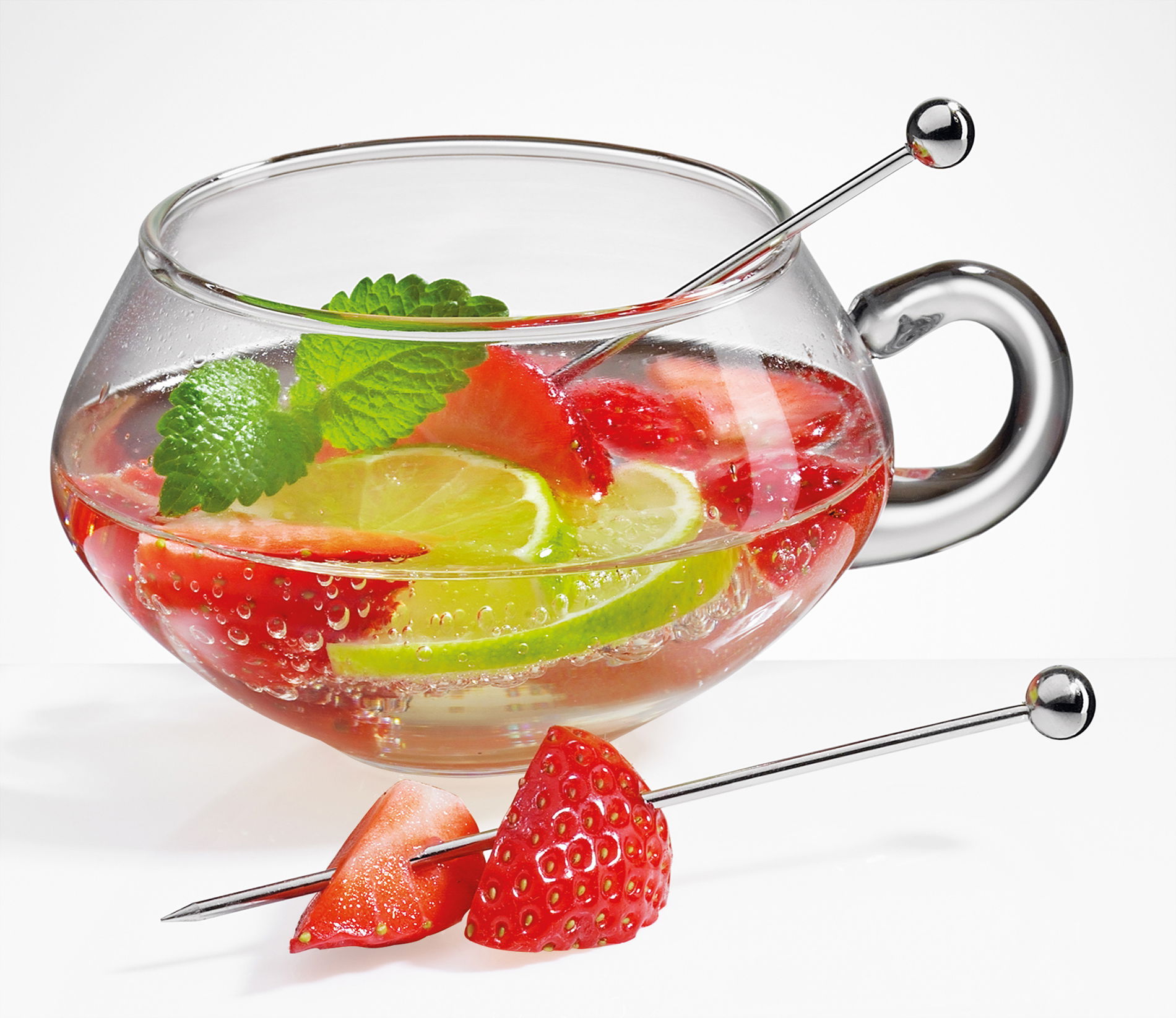 Nerezové jehly do koktejlů a na dezerty CILIO COCTAIL 6 ks