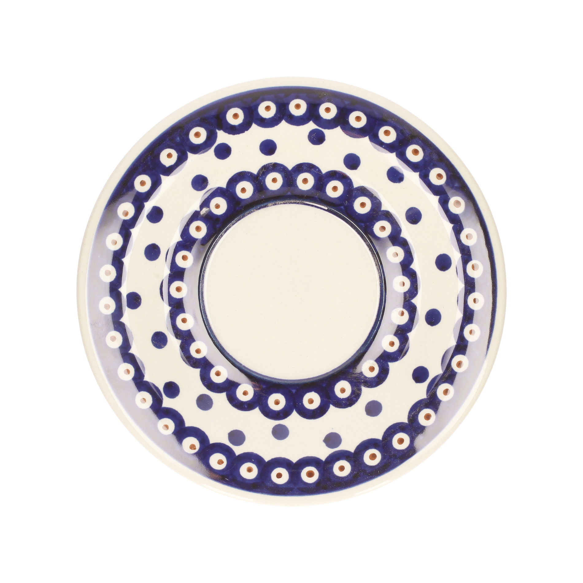 Talerzyk / Spodek Ceramika Bolesławiec 19 cm - dek. 46 (drugi gatunek)