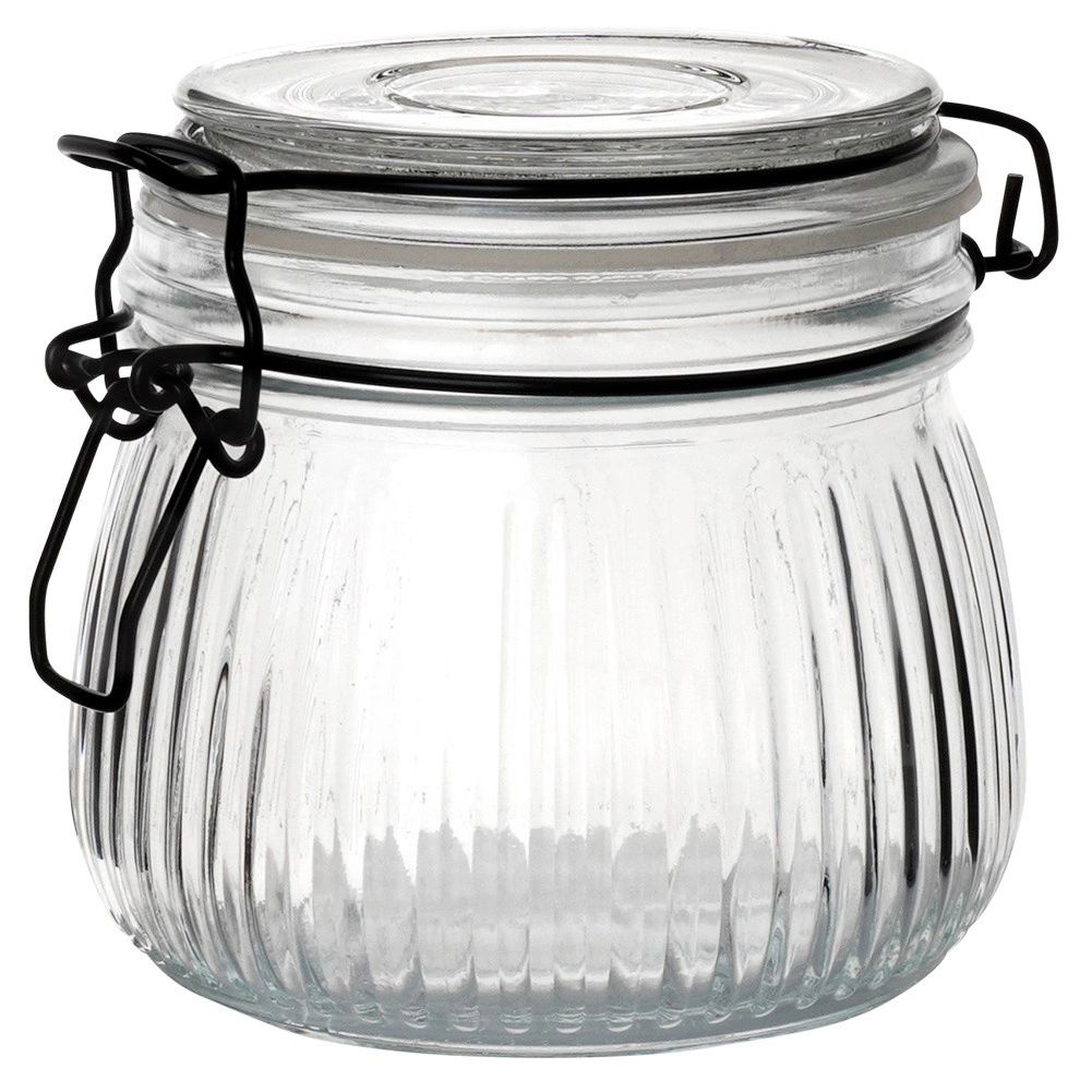 Słoik na ciastka szklany z pokrywką EXCELLENT HOUSEWARE 0,5 l