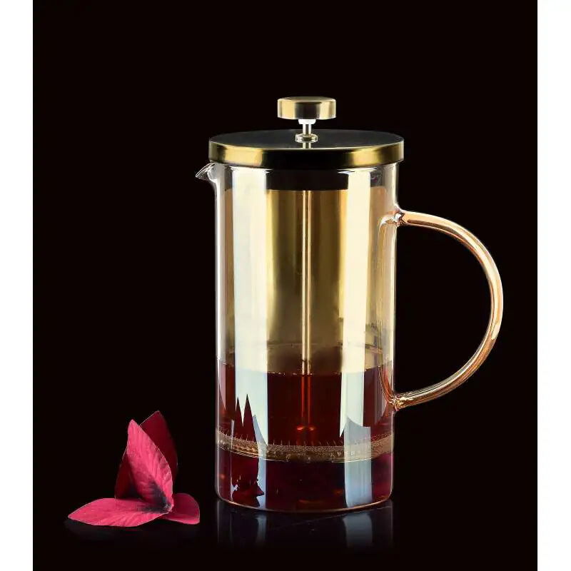 French press / Zaparzacz do herbaty tłokowy szklany PETER 1 l