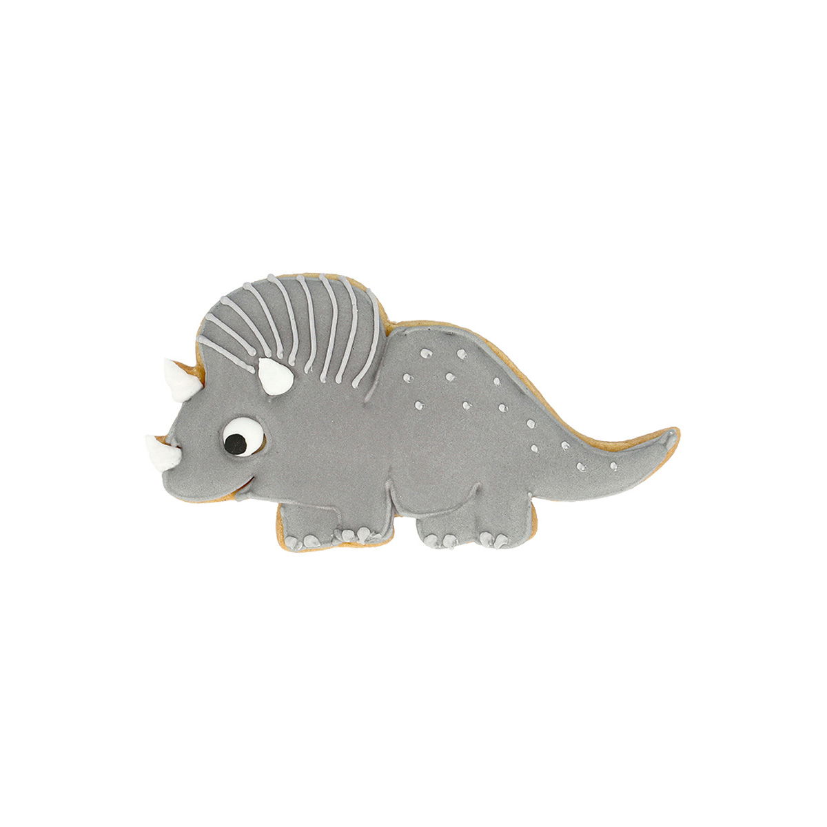 BIRKMANN 10 cm - formička / vykrajovač na sušenky dinosaurus z nerezové oceli
