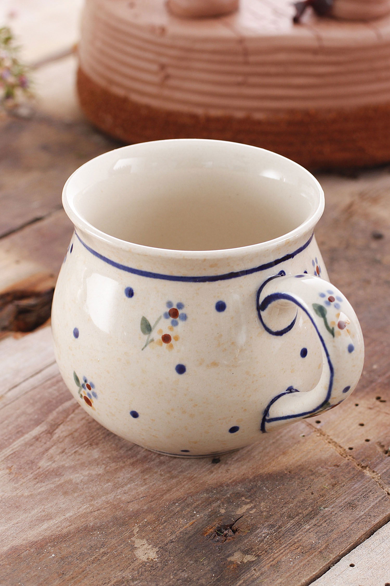 BOLESŁAWIEC GU-1452 DEK. 111 220 ml - český keramický pohár