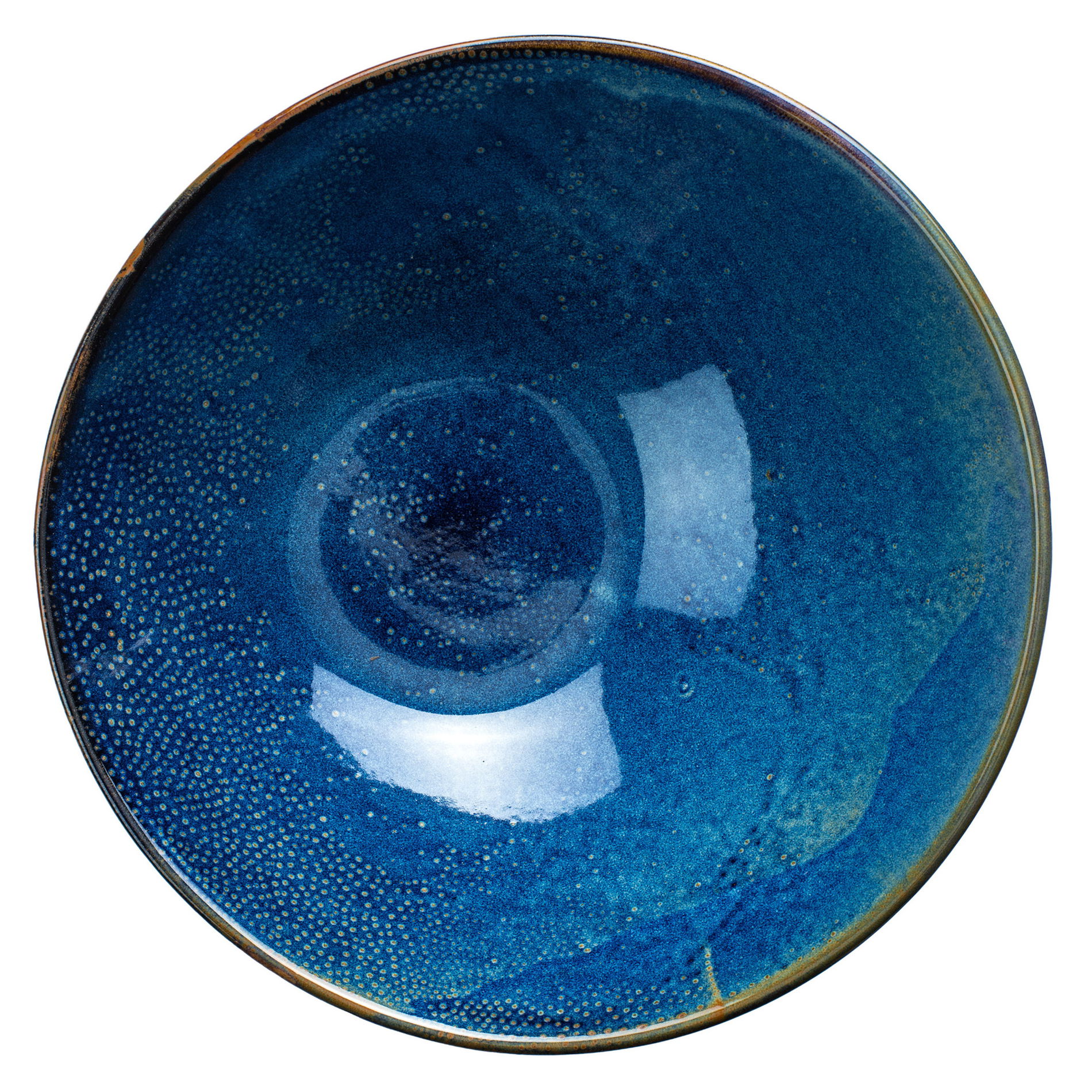 Šikmý bufetový tanier priemer 30,5 cm DEEP BLUE - VERLO (novinka)