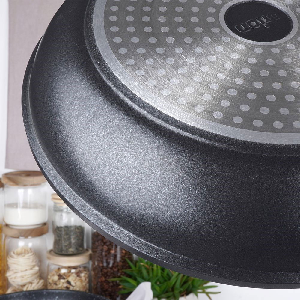 Granitová nepriľnavá panvica GRANDE ONE ČIERNA 20 cm