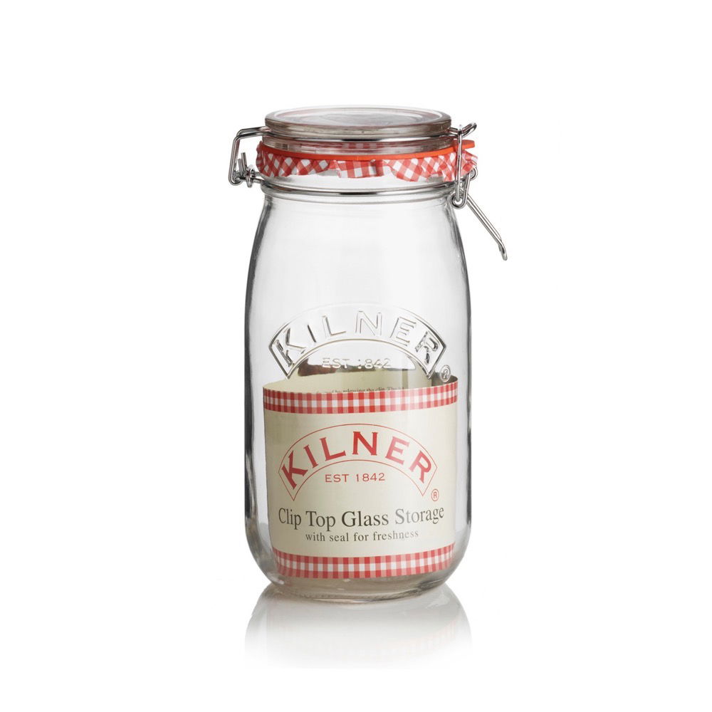 KILNER Střední 1,5 l – zavařovací sklenice typu weck