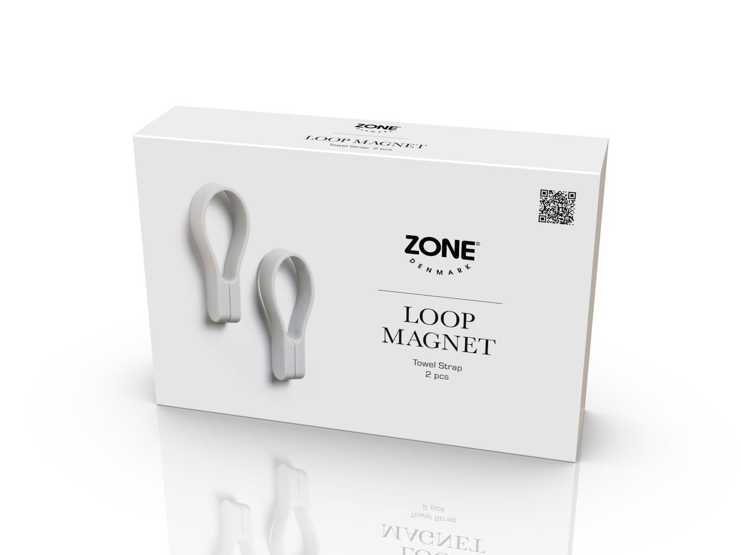 ZONE DENMARK Comfort 2 ks. - silikonové magnetické věšáky / háčky na zeď