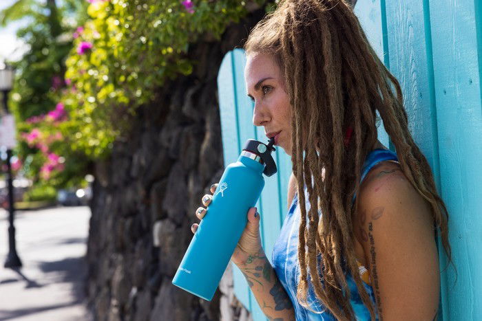 HYDRO FLASK Standard Mouth Flex StrawCap 0,621 l - bidon / butelka termiczna ze stali nierdzewnej