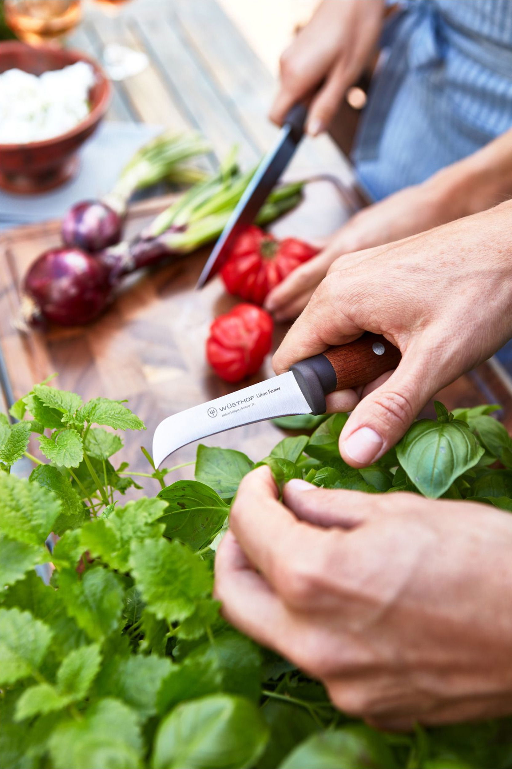 WUSTHOF Urban Farmer 8 cm - nôž na zeleninu a ovocie z nehrdzavejúcej ocele