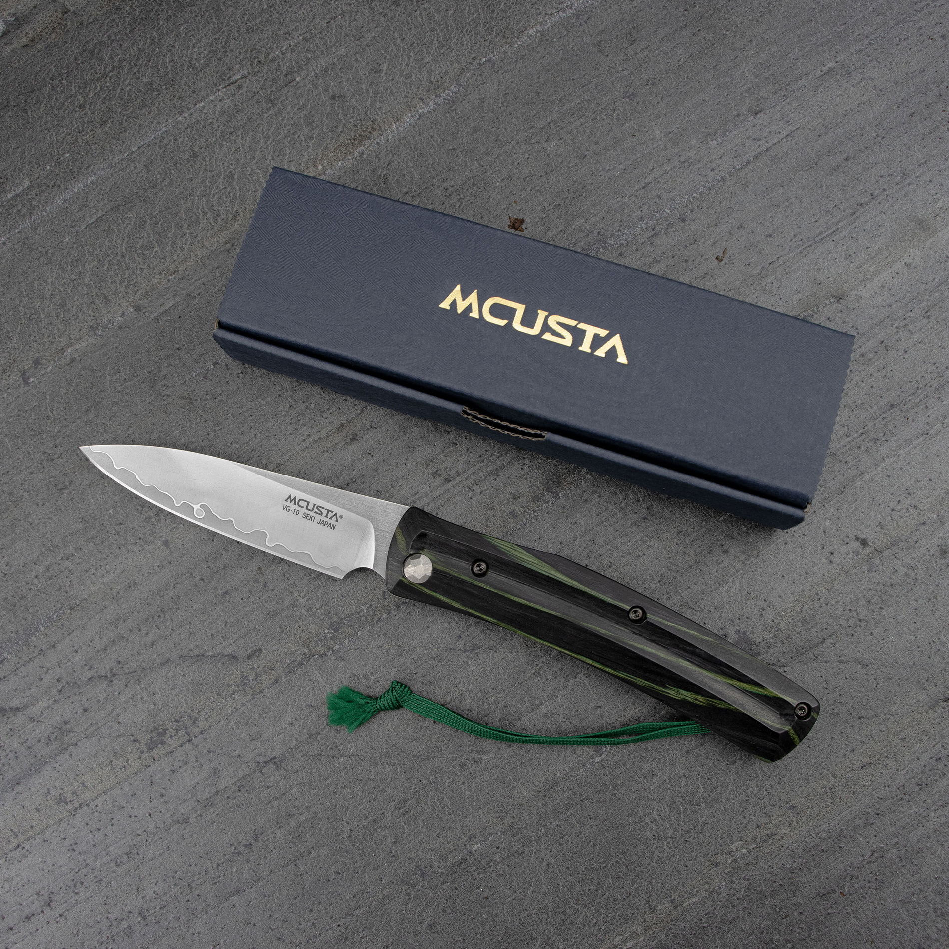MCUSTA Friction Folder 7,5 cm - japoński nóż survivalowy składany ze stali nierdzewnej