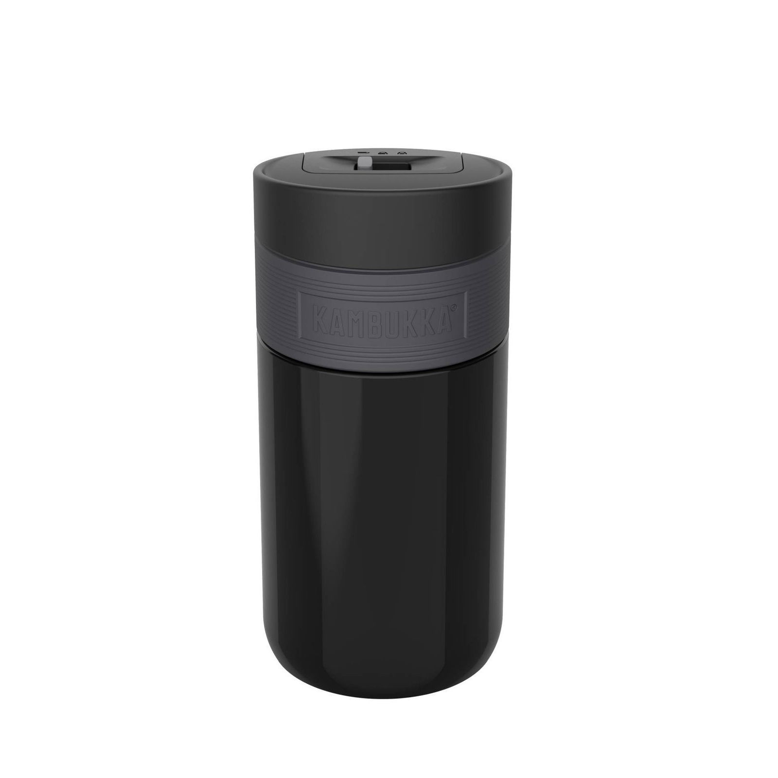 KAMBUKKA Etna Pitch Black 300 ml čierny - termo pohár z nerezovej ocele