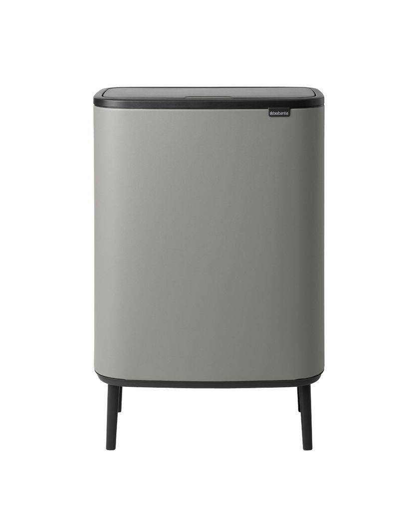 BRABANTIA Touch Bin Bo 60 l šedá - nerezový odpadkový koš
