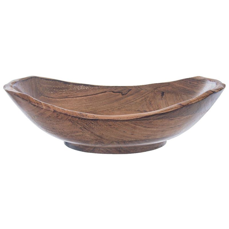 Misa na owoce z drewna mango FRUIT WOOD  27,5 x 30 cm
