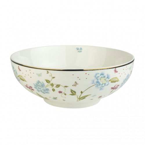 Miska / Salaterka porcelanowa LAURA ASHLEY HERITAGE ELVEDEN BIAŁA 23 cm