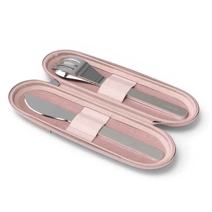 MONBENTO Slim Nest 3 ks. - turistický príbor / príbor na obed v puzdre