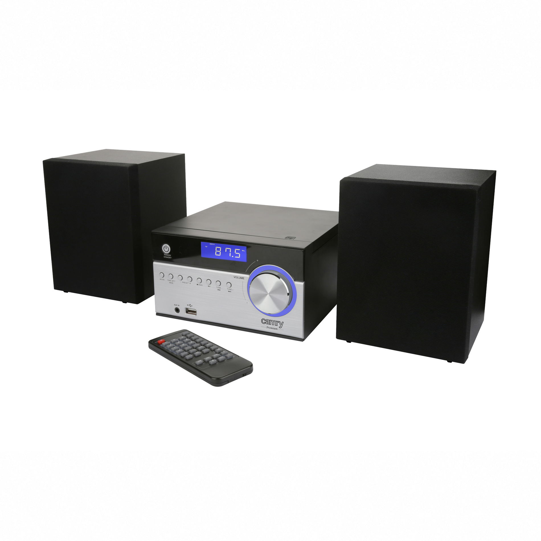 CAMRY CR 1173 HiFi - mini wieża stereofoniczna z bluetooth i głośnikami