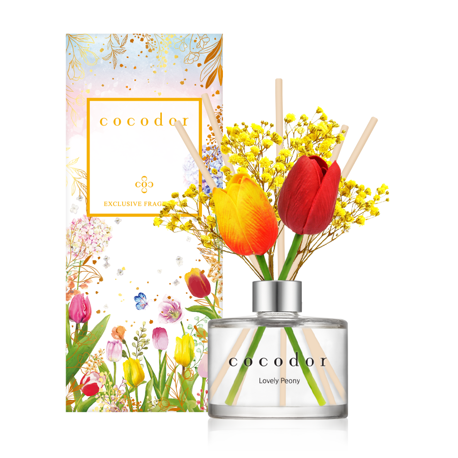 COCODOR FLOWER TULIP LOVELY PEONY 200 ml tyčinky do difuzéru