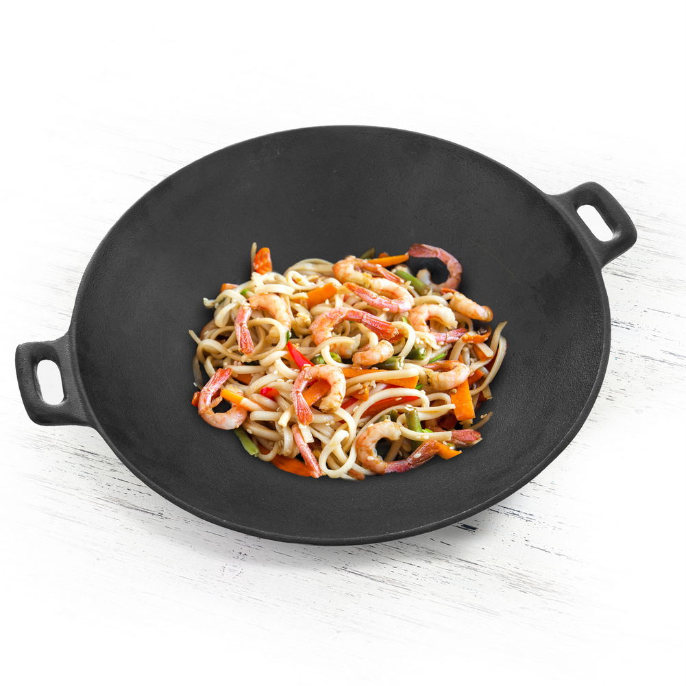 Železná panvica / Wok HIERRO ASIATICO 30 cm