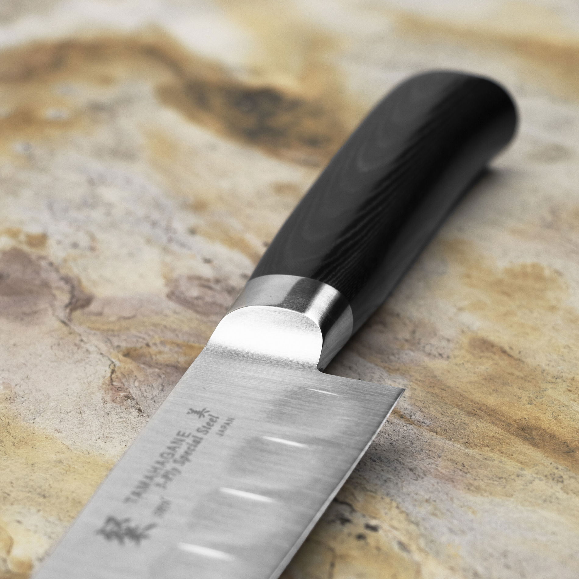 TAMAHAGANE San VG-5 Black 27 cm - japonský nôž Sujihiki z nehrdzavejúcej ocele