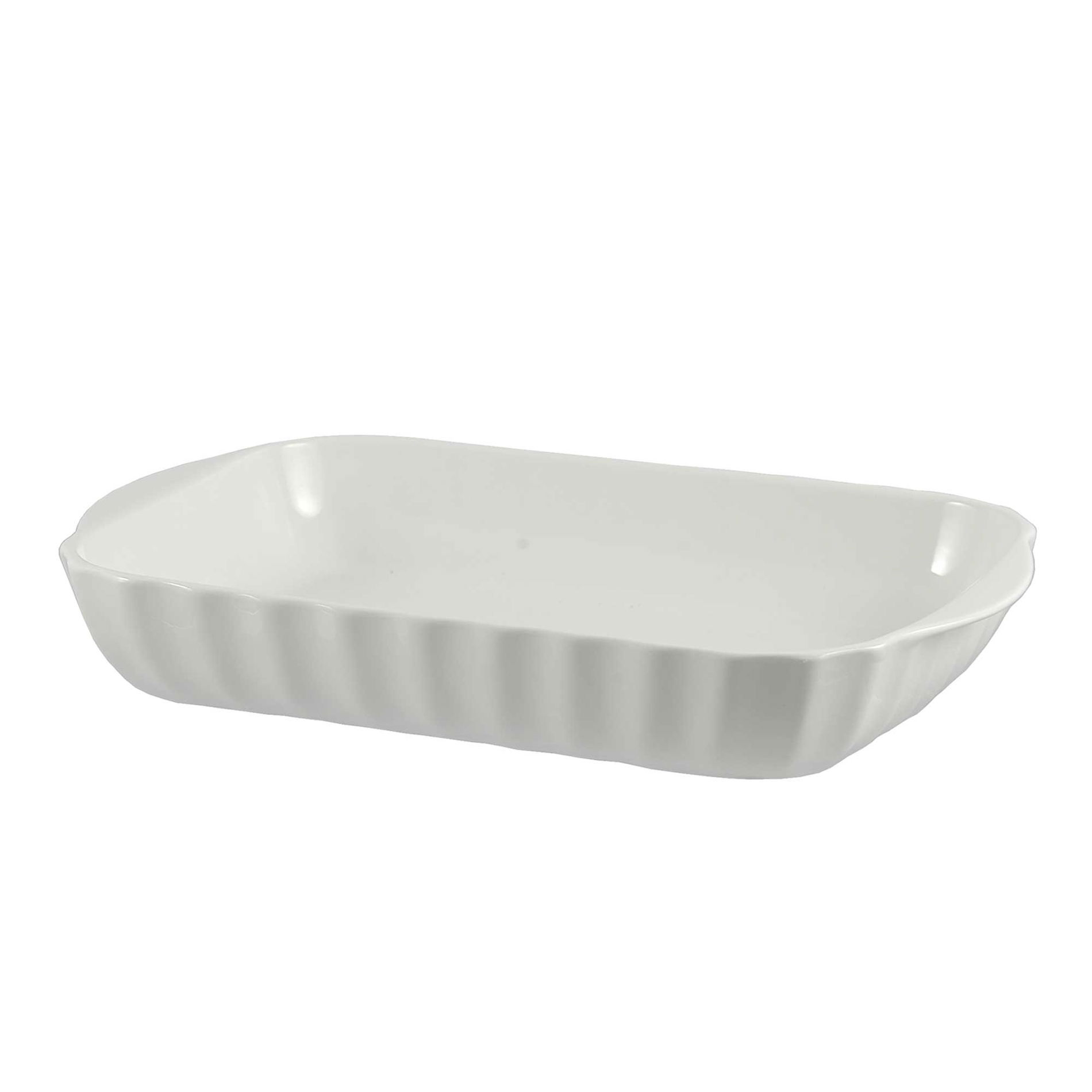 LA PORCELLANA BIANCA Pieve 40 x 26 cm - pečicí nádoba odolná vůči teplu z porcelánu