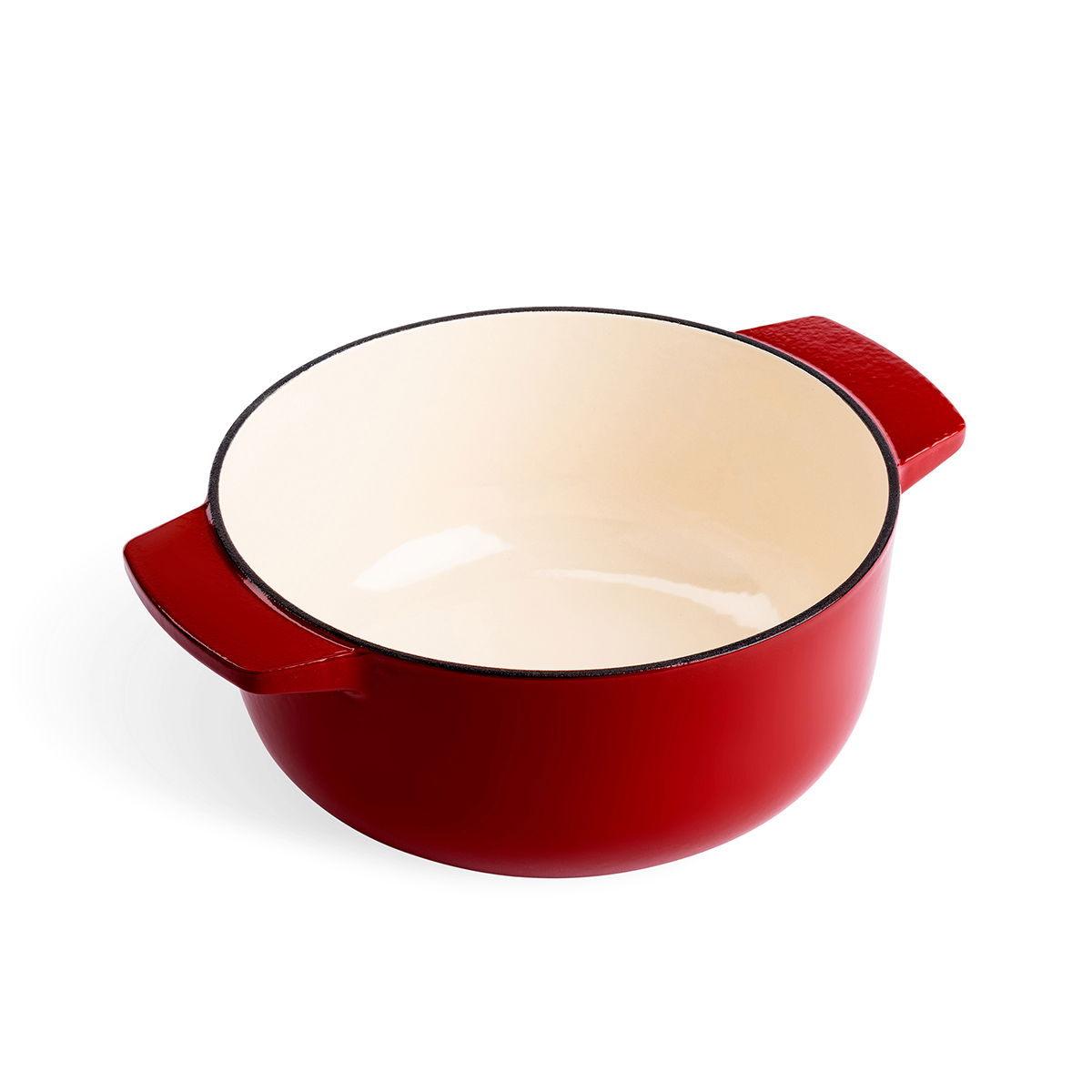 KITCHENAID Empire Red 3,3 l - garnek żeliwny z pokrywką