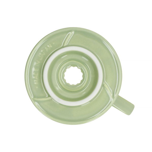 HARIO Drip V60-02 - keramický dripper na kávu s meracou nádobou