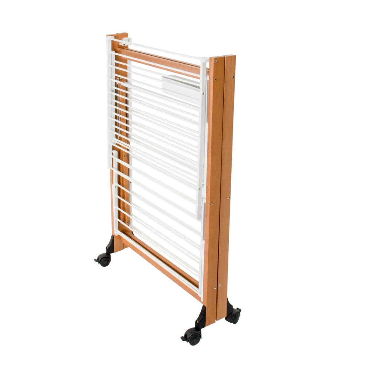 ARREDAMENTI Aliante 132 x 67 cm - suszarka na pranie stojąca na kółkach