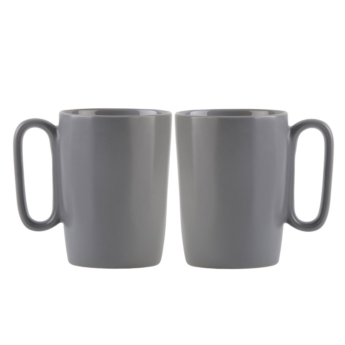 VIALLI DESIGN Fuori 250 ml 2 ks. šedé - keramické hrnky