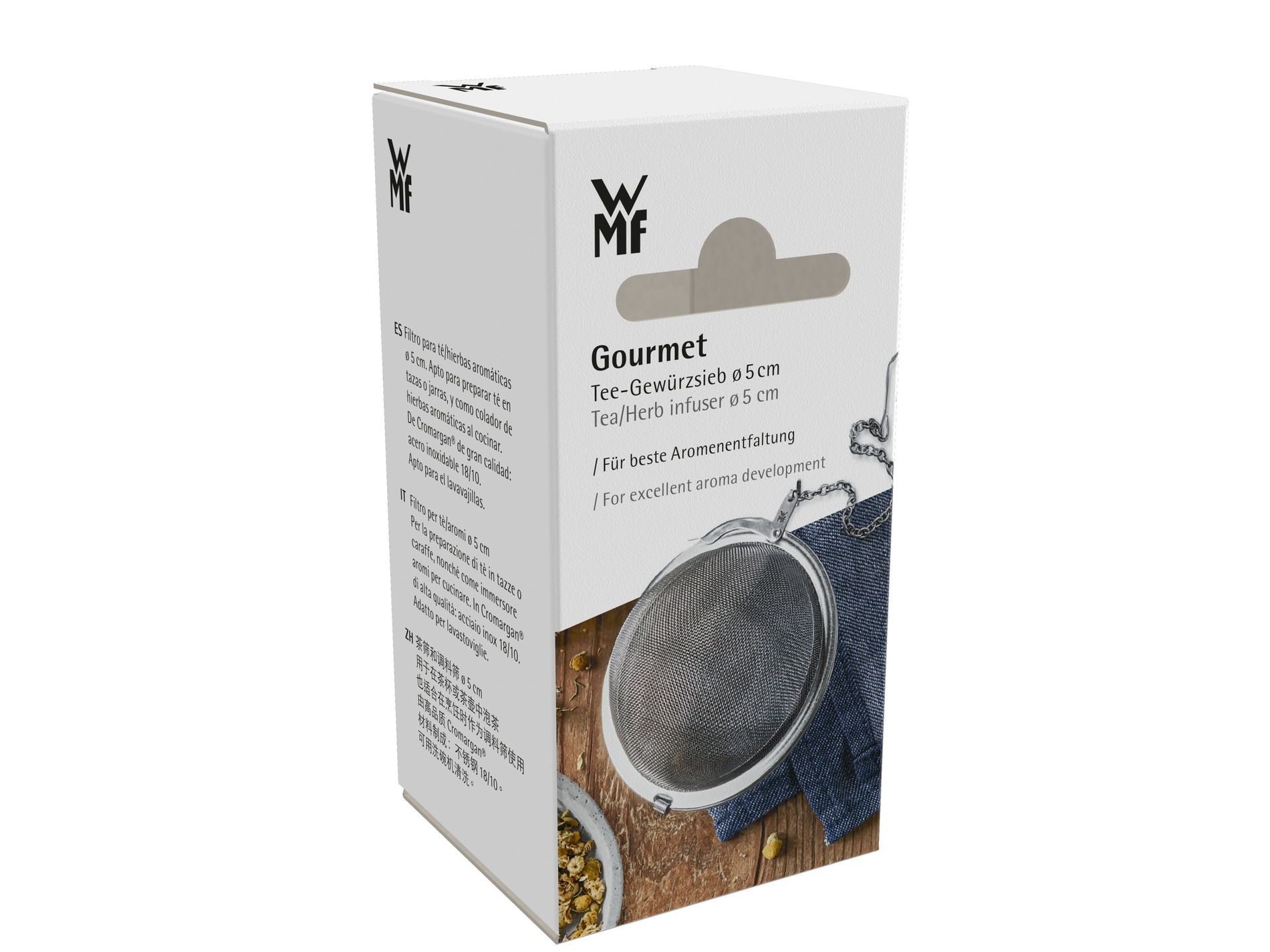 WMF Gourmet - ocelové sítko na sypaný čaj