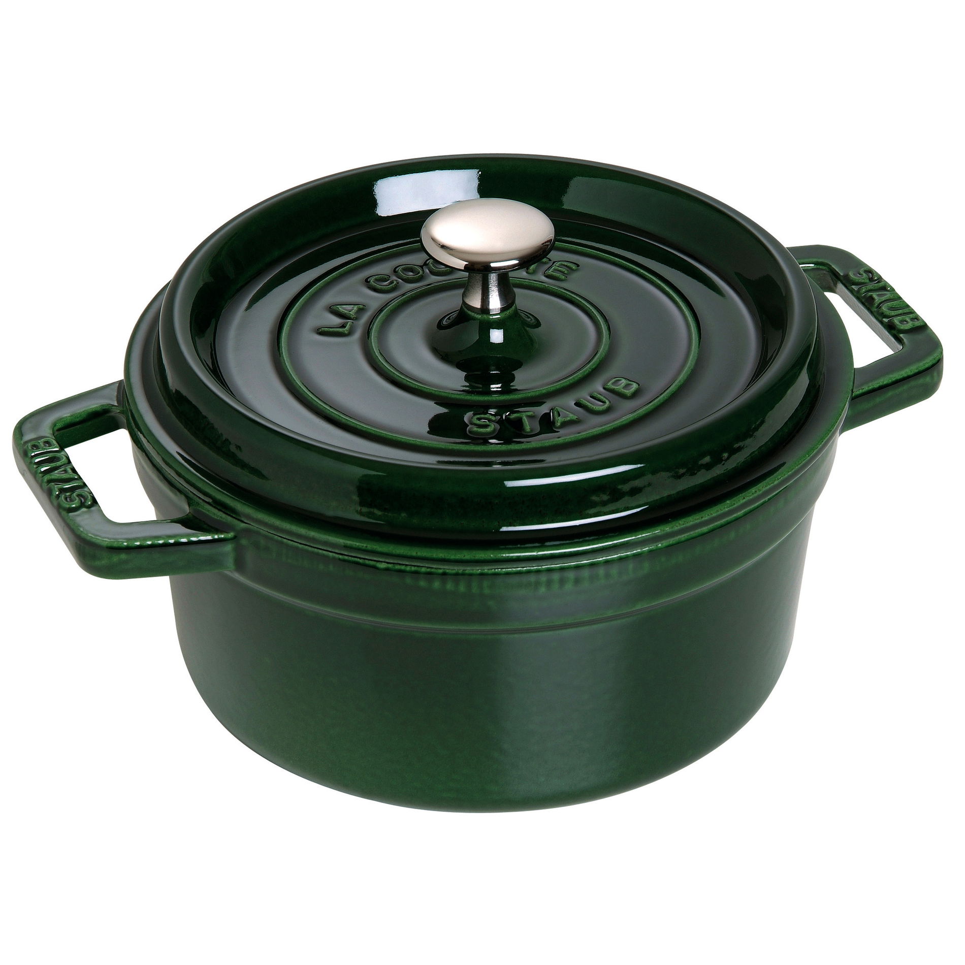 STAUB La Cocotte 1,7 l zelená - litinový hrnec s poklicí