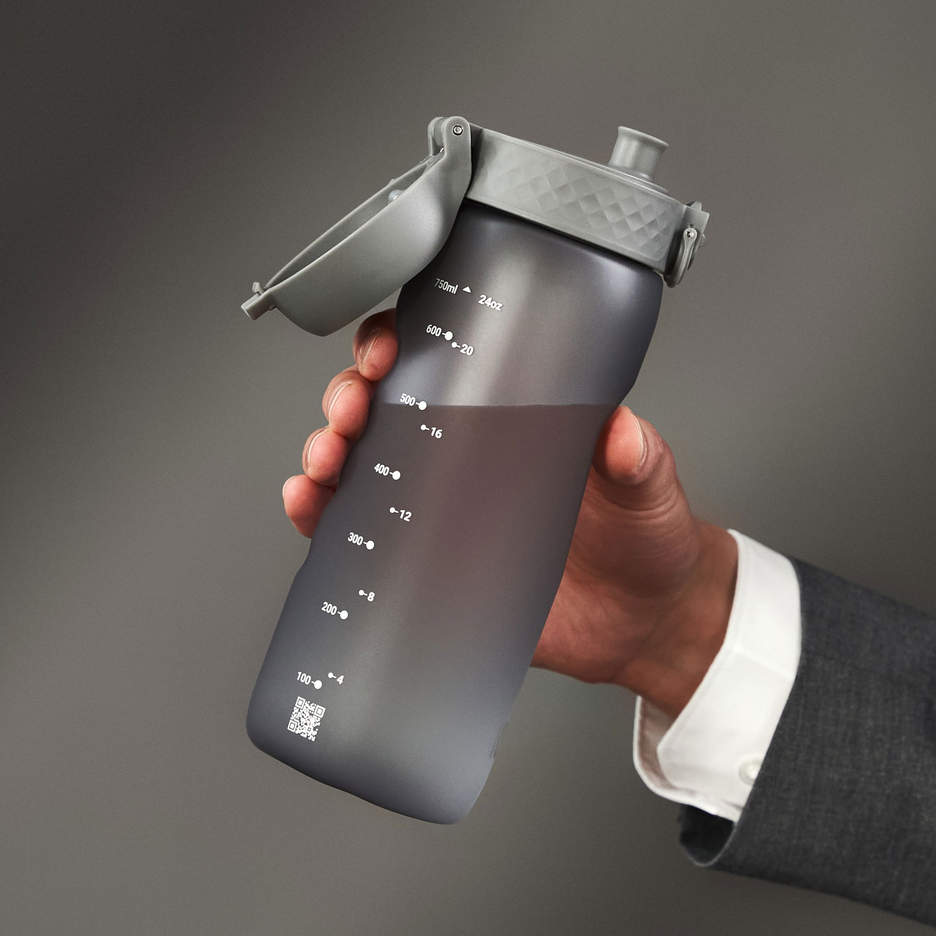 ION8 Recyclon Grey 0,75 l - butelka / bidon na wodę i napoje