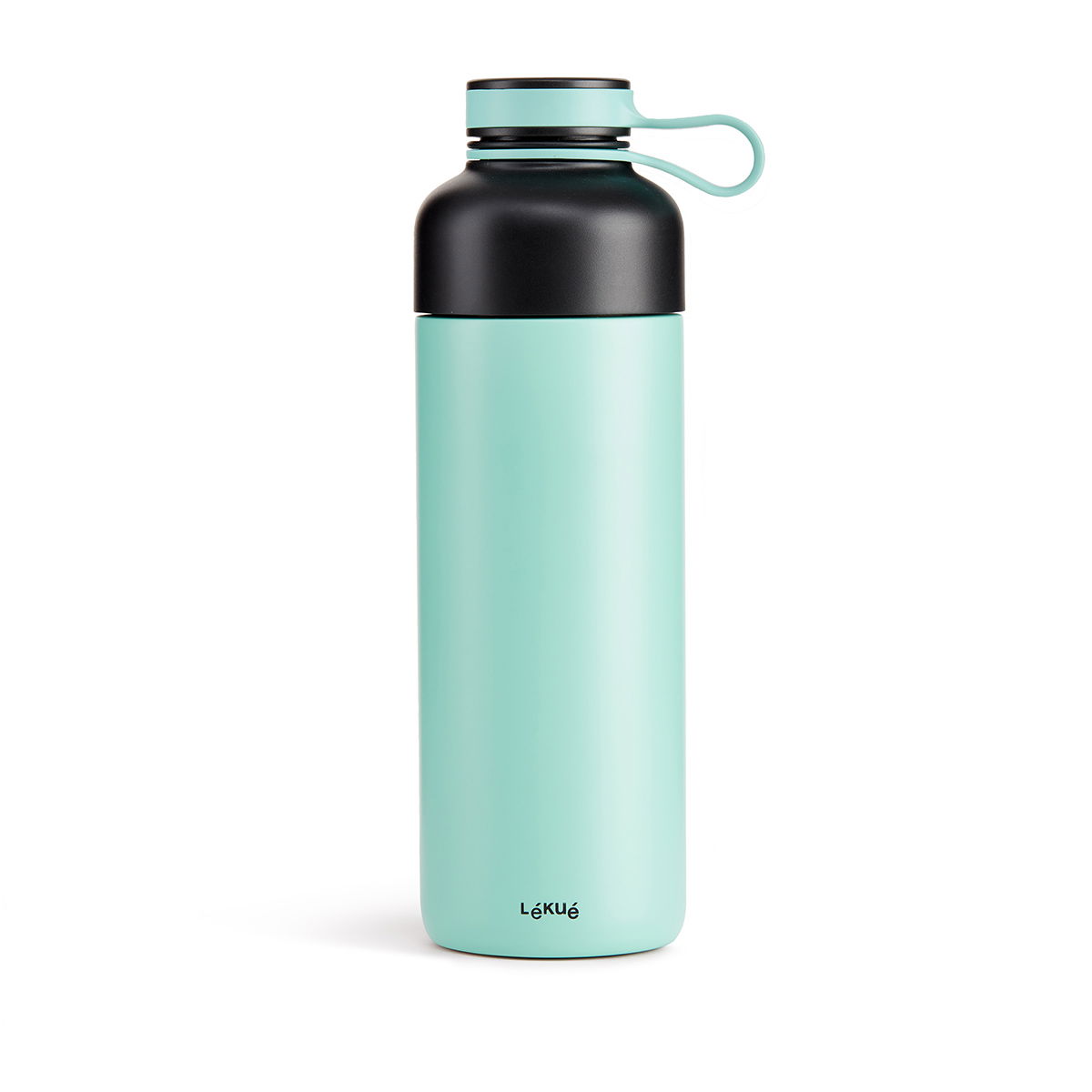 LEKUE To Go 0,5 l tyrkysová - nerezová termoska