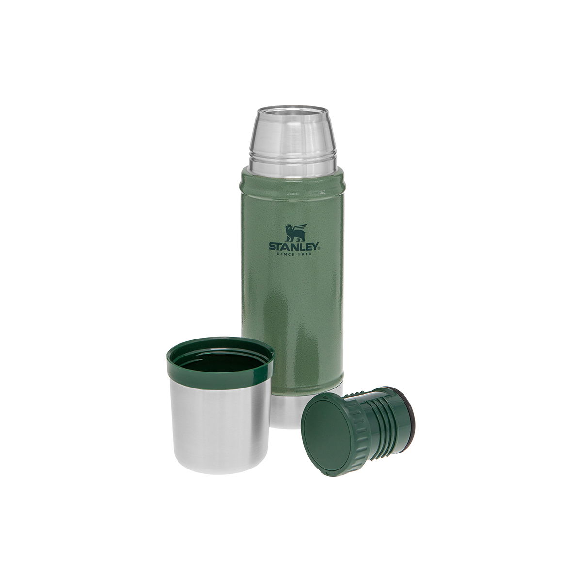 STANLEY Legendary Classic 0,47 l tmavě zelená – ocelová termoska