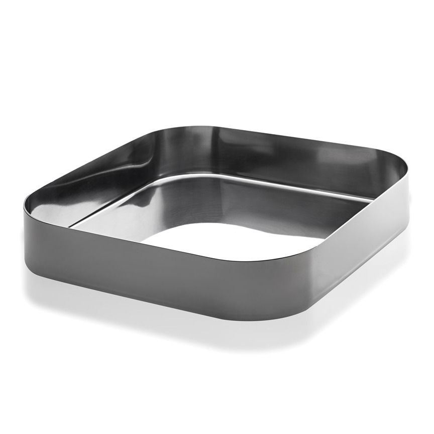MEPRA Stile By Pininfarina 22 x 22 cm - taca / podložka na podávanie z nehrdzavejúcej ocele