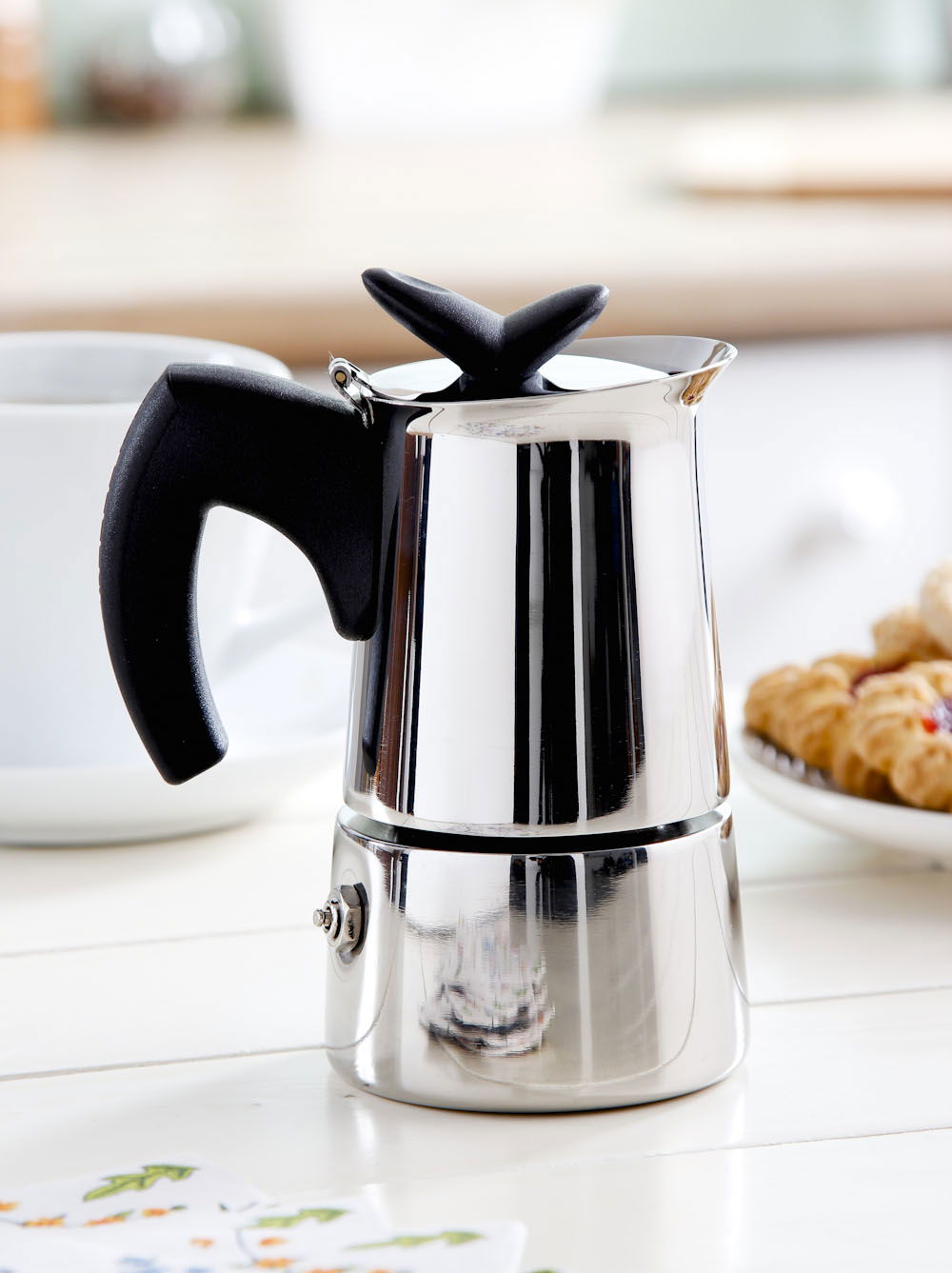 BIALETTI Musa Restyling 2 šálky espressa (2 tz) - ocelový tlakový kávovar