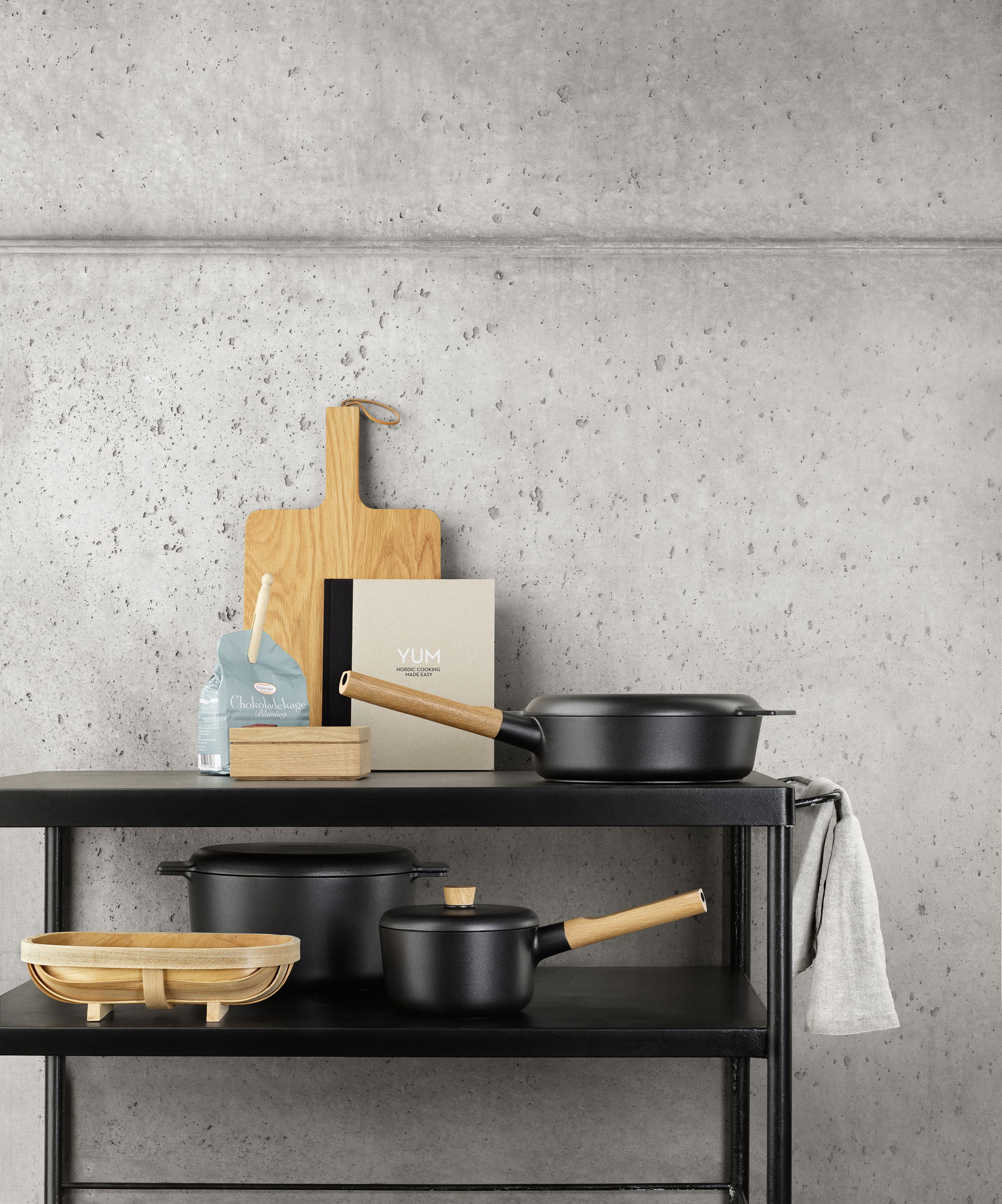 EVA SOLO Nordic Kitchen 6 l - hliníkový hrnec s poklicí