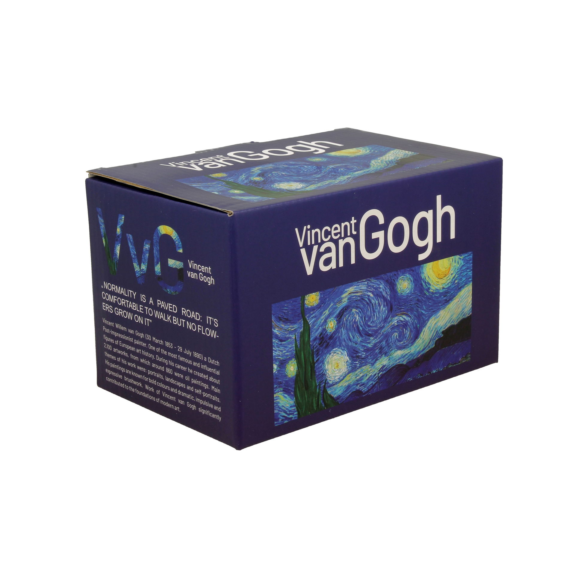 Porcelánové šálky DUO ART GALLERY HVIEZDNA NOC OD V. VAN GOGHA 360 ml 2 ks.