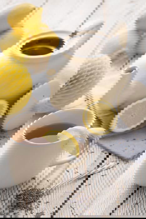 PRICE AND KENSINGTON Krásně neutrální 1,1 l krémová - kameninová konvice na čaj a kávu