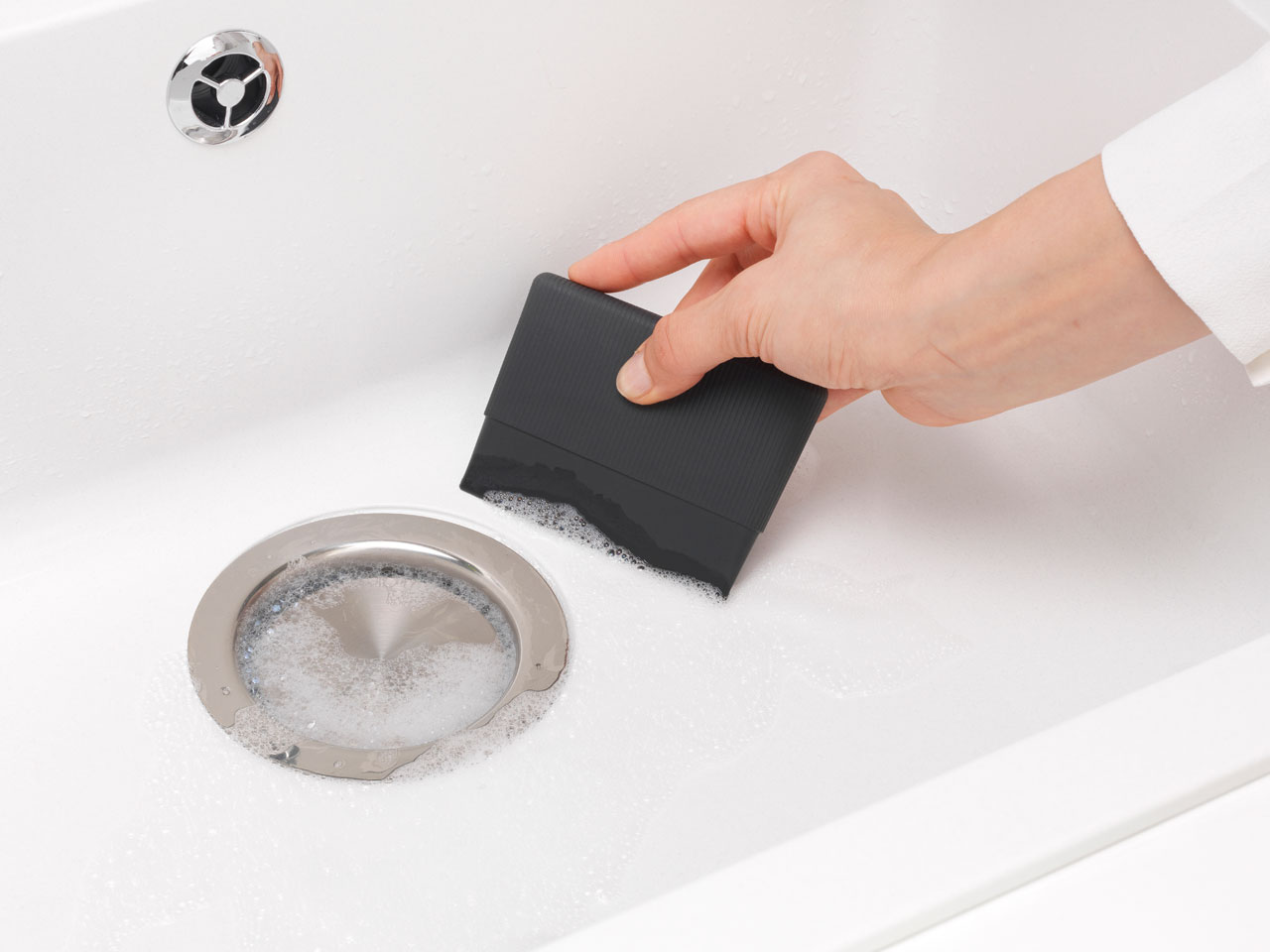 BRABANTIA SinkSide černá – stěrka na nádobí