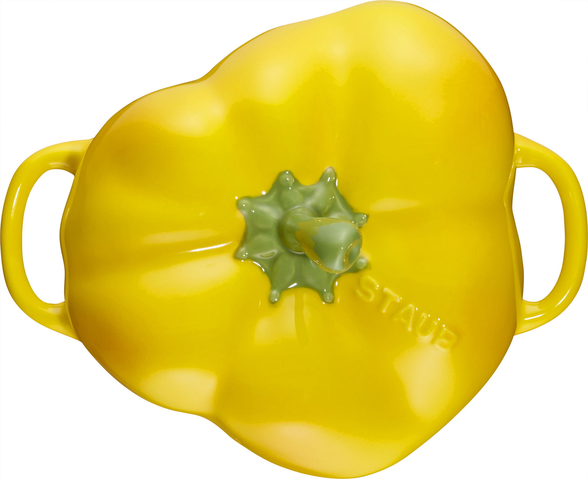 STAUB Special Cocotte 0,45 l žlutá - keramická kokosová / zapékací mísa s víkem