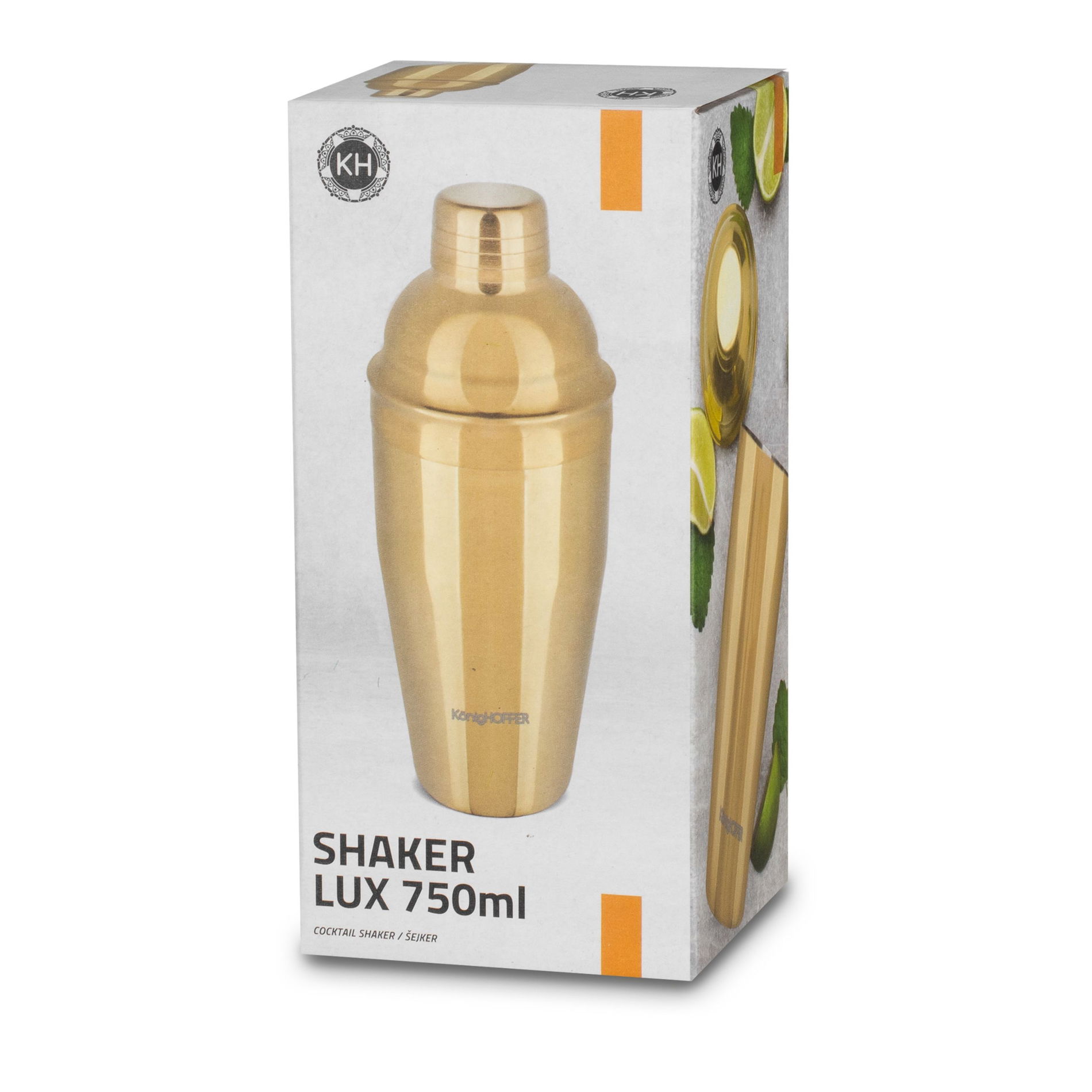 KONIGHOFFER šejkr z nerezové oceli na nápoje a koktejly 750 ml