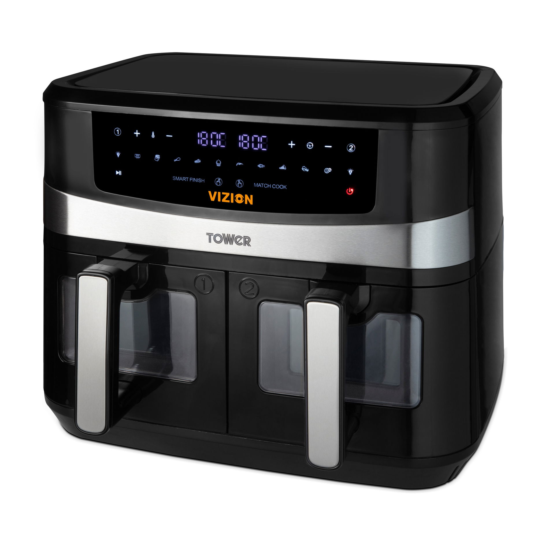 TOWER VORTX VIZION T17100 9 l dvojitá fritéza bez tuku
